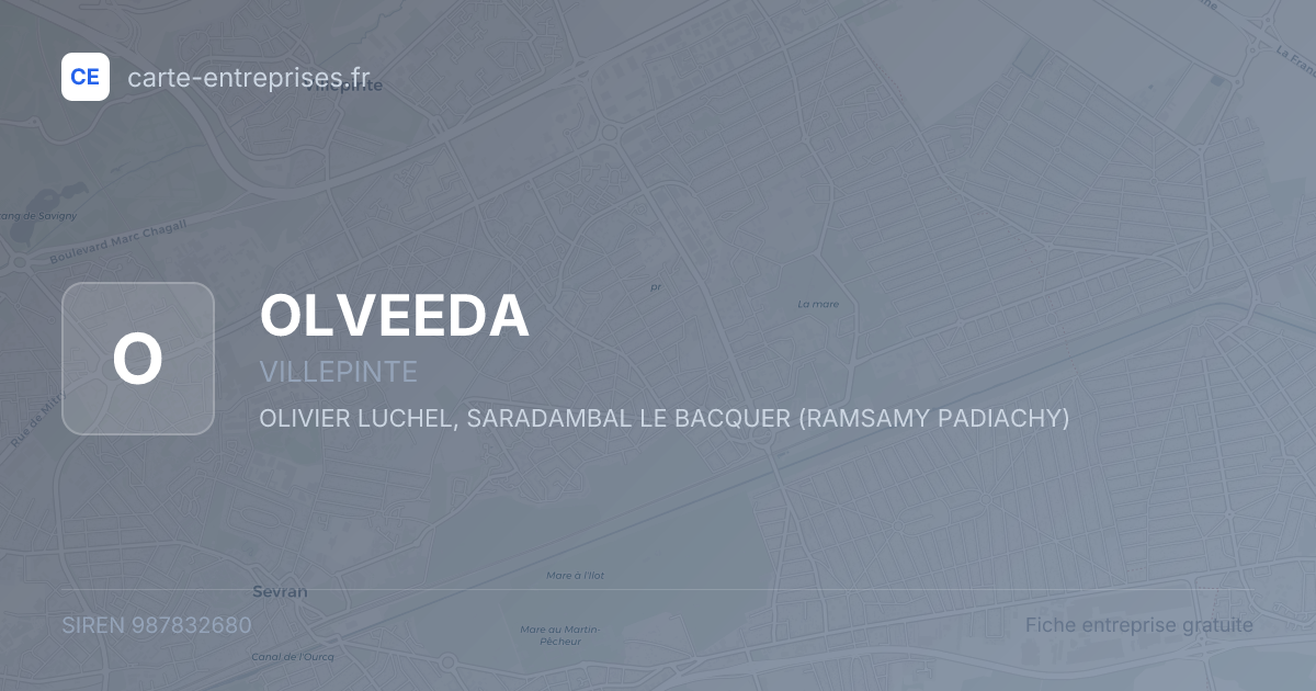 OLVEEDA — 987832680 — fiche entreprise