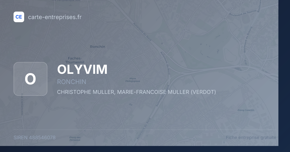 OLYVIM — 488546078 — fiche entreprise