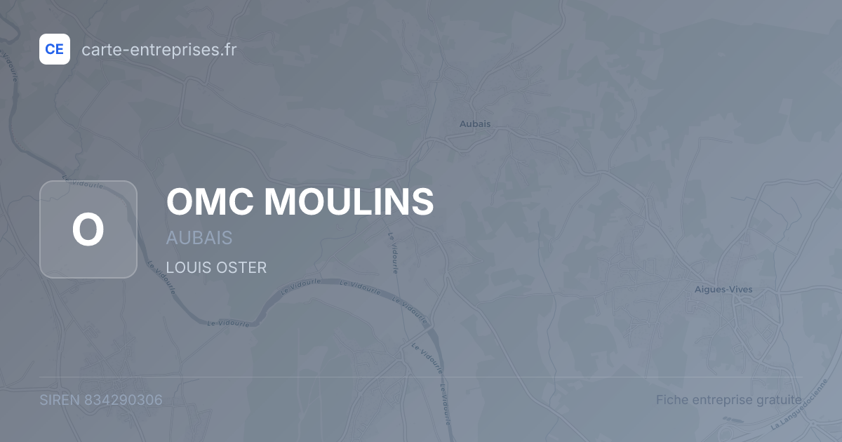 OMC MOULINS — 834290306 — fiche entreprise