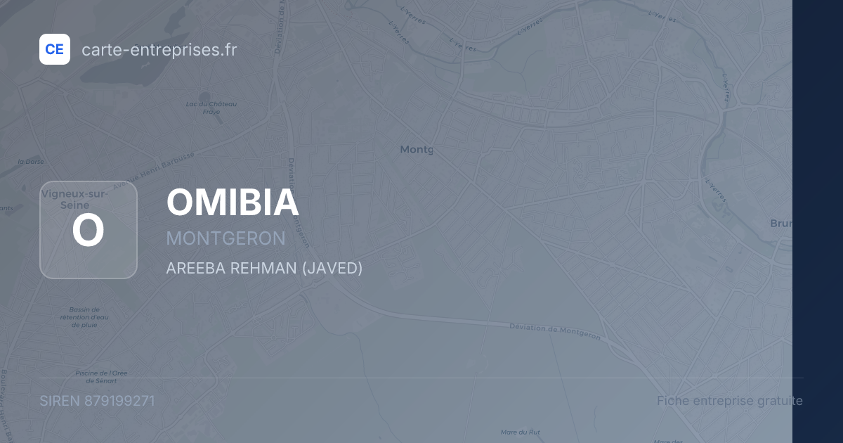 OMIBIA — 879199271 — fiche entreprise