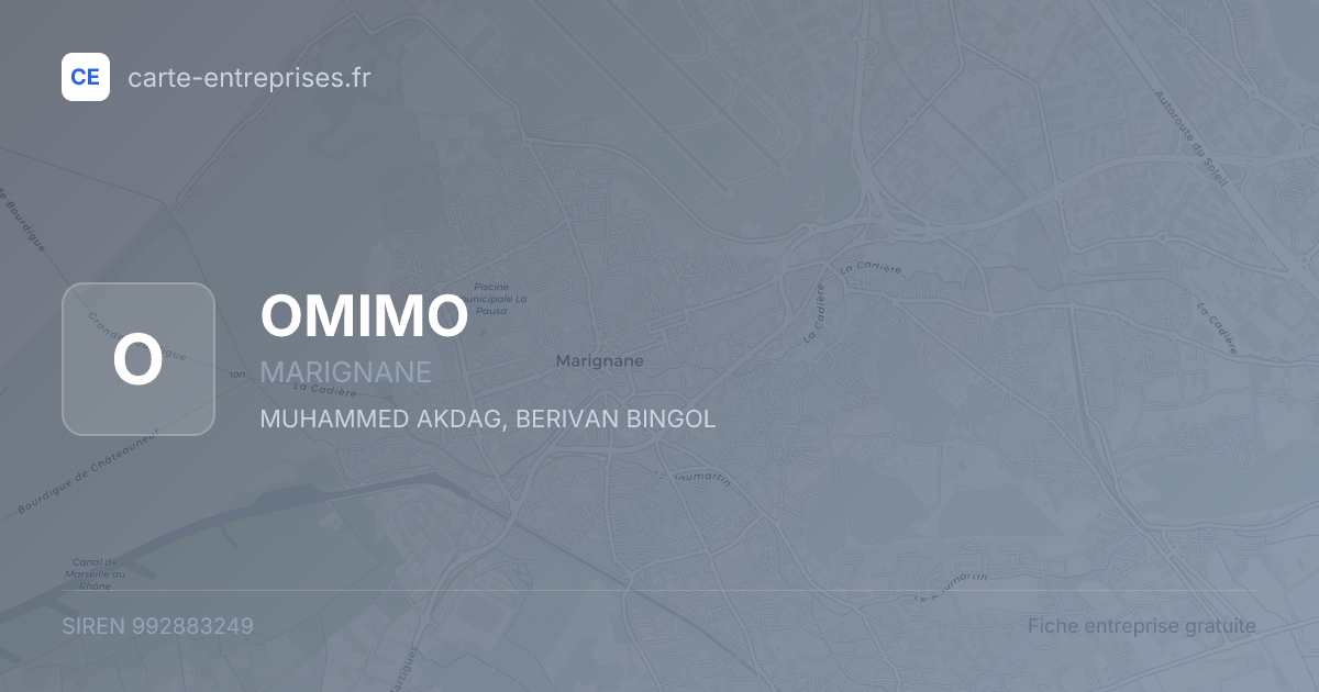 OMIMO — 992883249 — fiche entreprise