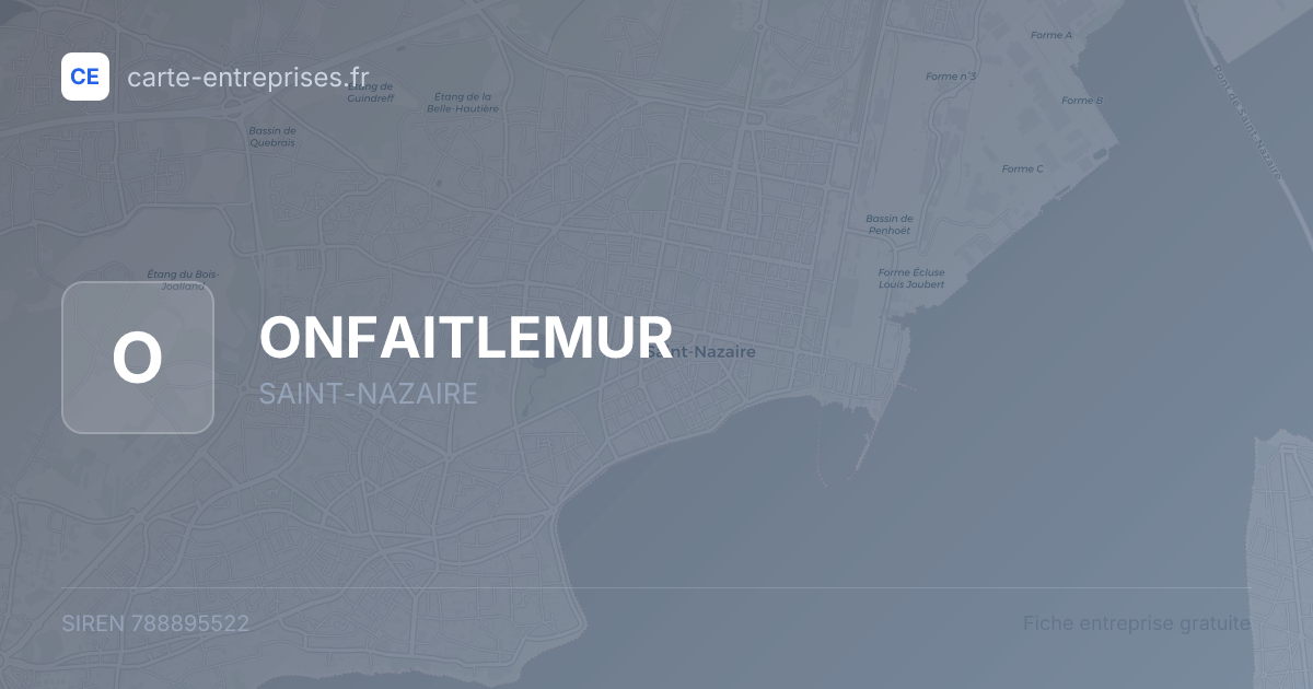 ONFAITLEMUR — 788895522 — fiche entreprise