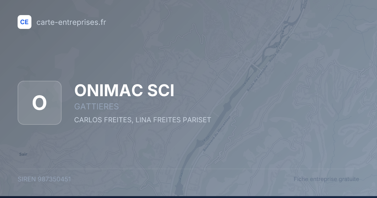 ONIMAC SCI — 987350451 — fiche entreprise