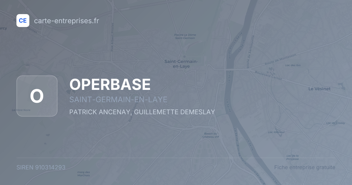 OPERBASE — 910314293 — fiche entreprise