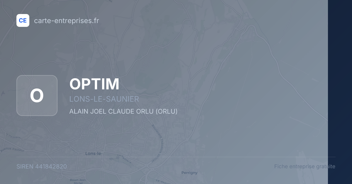 OPTIM — 441842820 — fiche entreprise