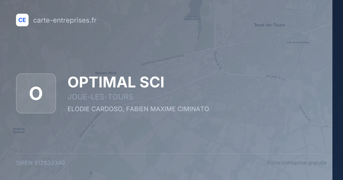 OPTIMAL SCI — 912833340 — fiche entreprise
