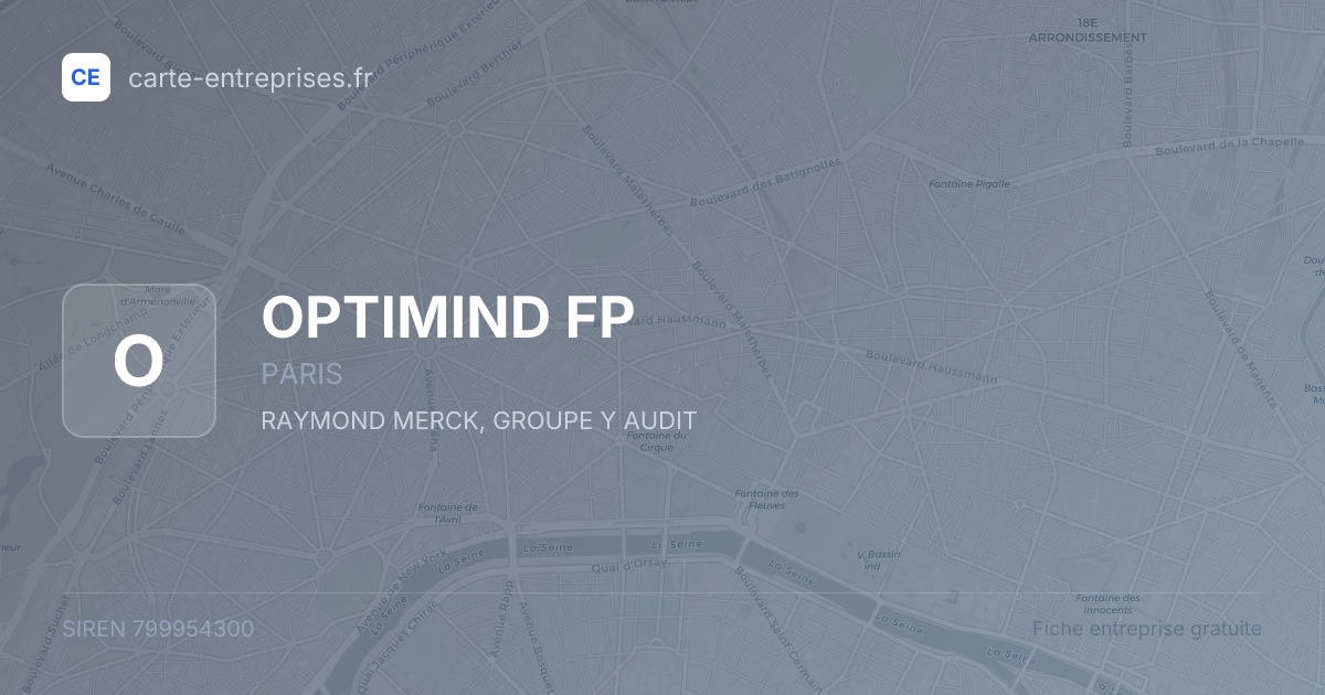 OPTIMIND FP — 799954300 — fiche entreprise