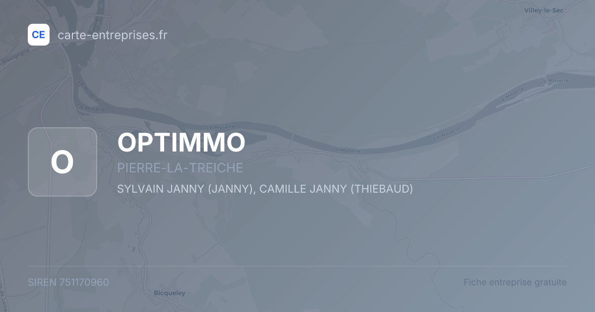 OPTIMMO — 751170960 — fiche entreprise