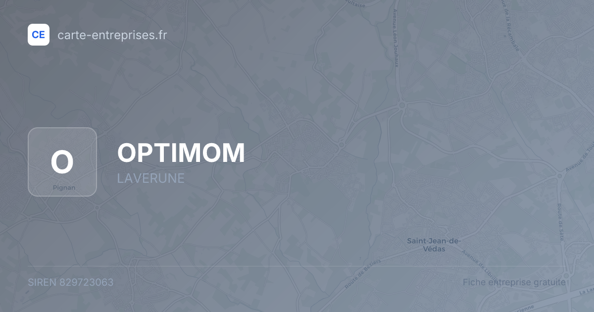 OPTIMOM — 829723063 — fiche entreprise