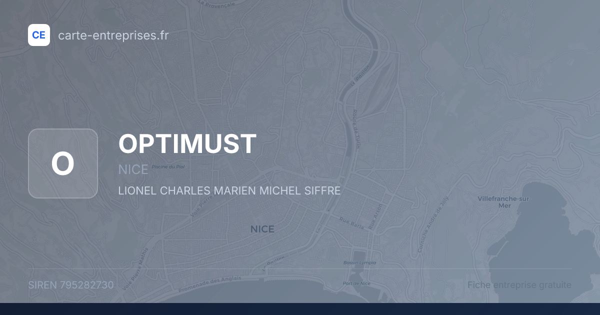 OPTIMUST — 795282730 — fiche entreprise