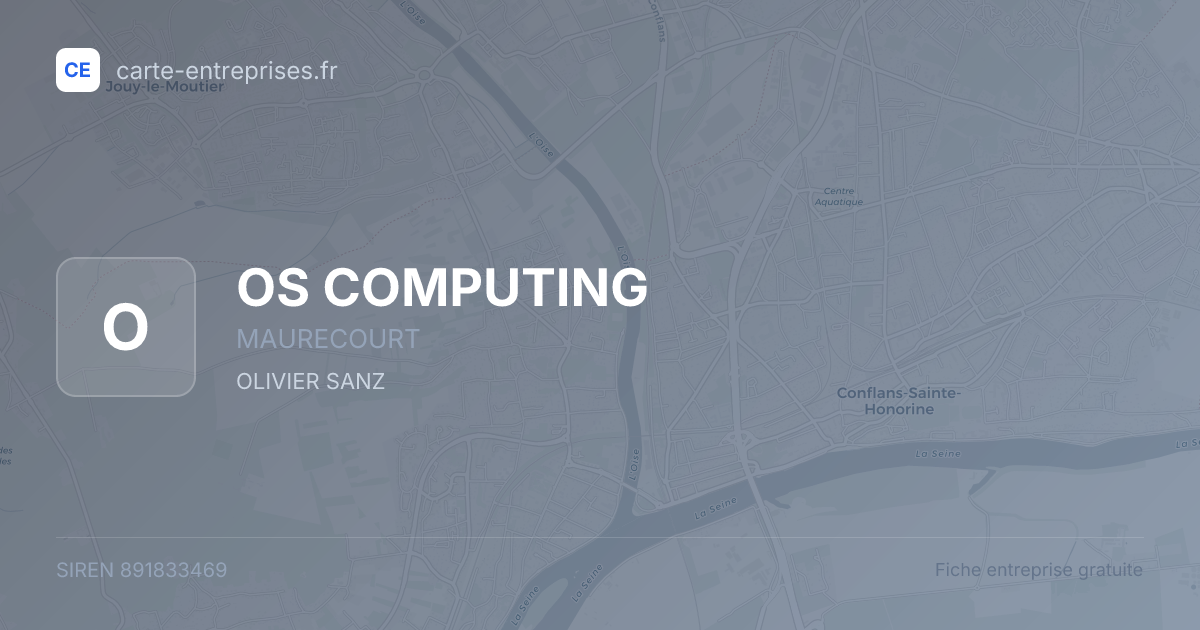 OS COMPUTING — 891833469 — fiche entreprise