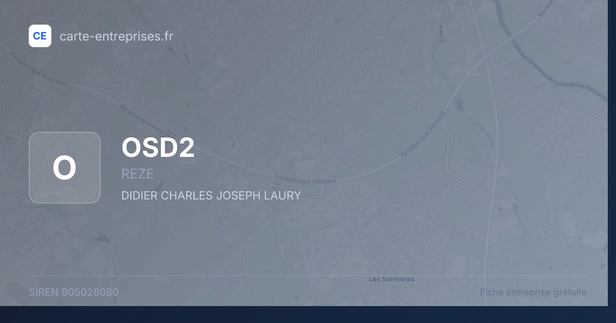 OSD2 — 905028080 — fiche entreprise