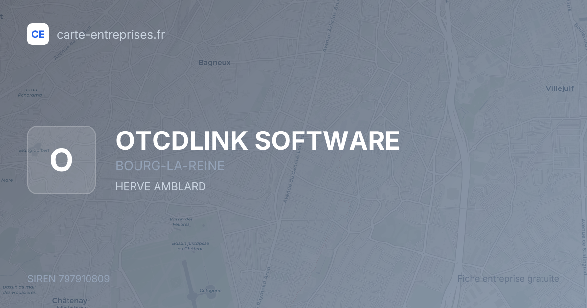 OTCDLINK SOFTWARE — 797910809 — fiche entreprise