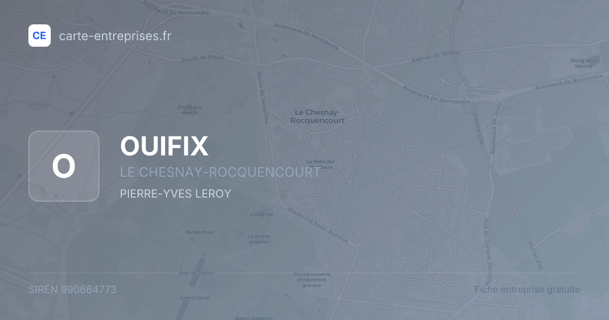 OUIFIX — 990664773 — fiche entreprise