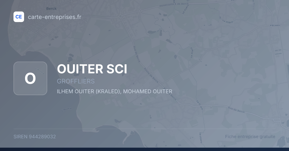 OUITER SCI — 944289032 — fiche entreprise
