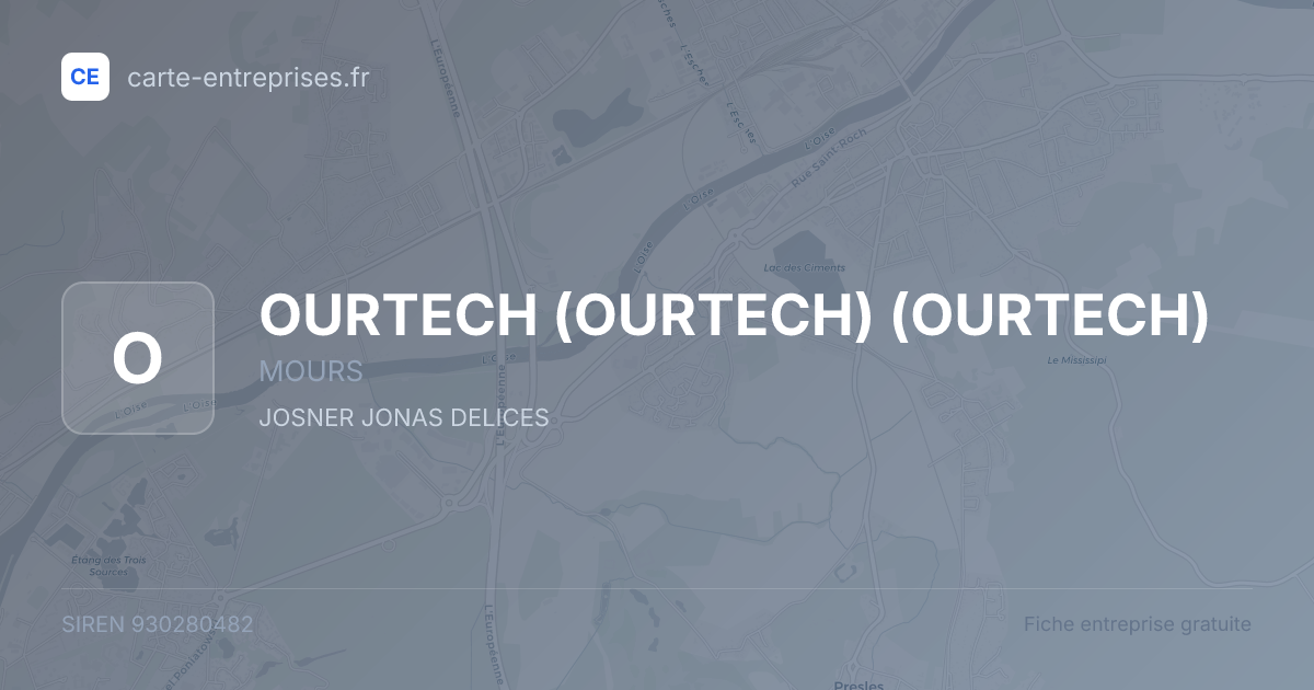 OURTECH (OURTECH) (OURTECH) — 930280482 — fiche entreprise