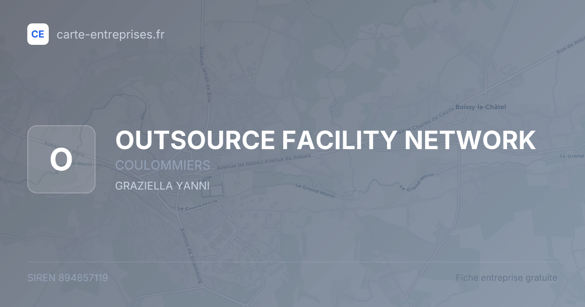 OUTSOURCE FACILITY NETWORK — 894857119 — fiche entreprise