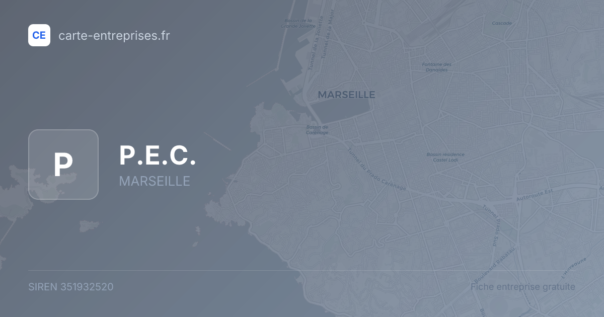 P.E.C. — 351932520 — fiche entreprise