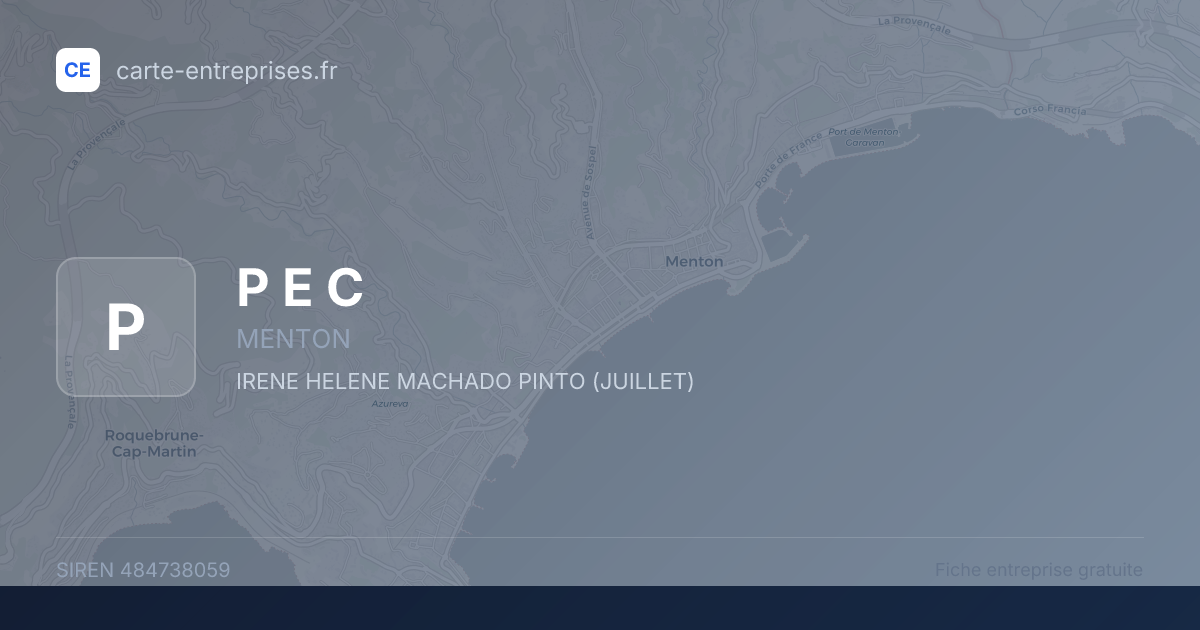 P E C — 484738059 — fiche entreprise