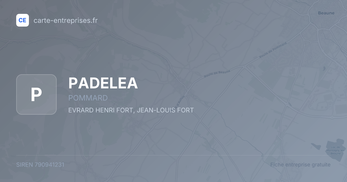 PADELEA — 790941231 — fiche entreprise