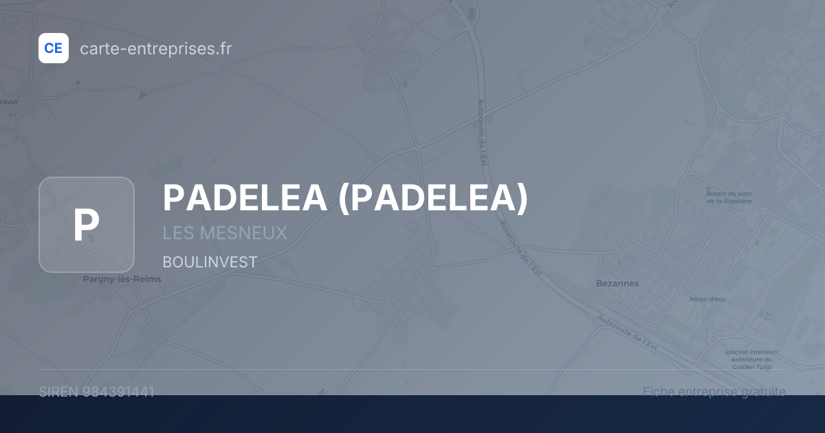 PADELEA — 984391441 — fiche entreprise