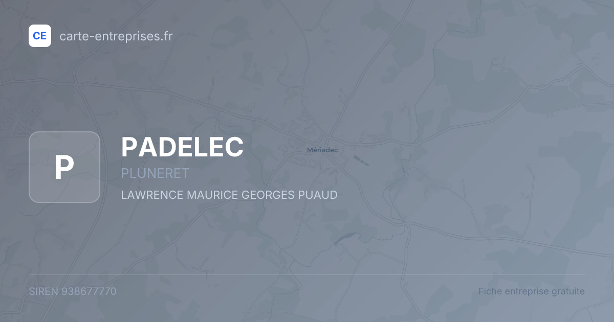 PADELEC — 938677770 — fiche entreprise