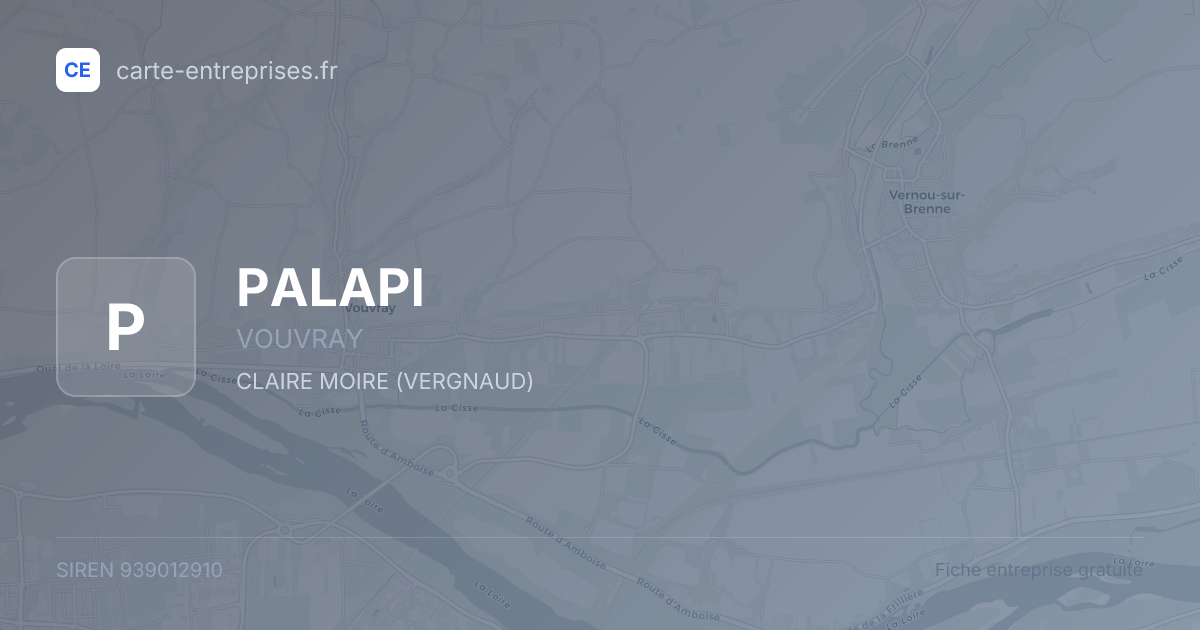 PALAPI — 939012910 — fiche entreprise