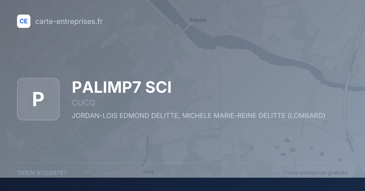 PALIMP7 SCI — 911289767 — fiche entreprise