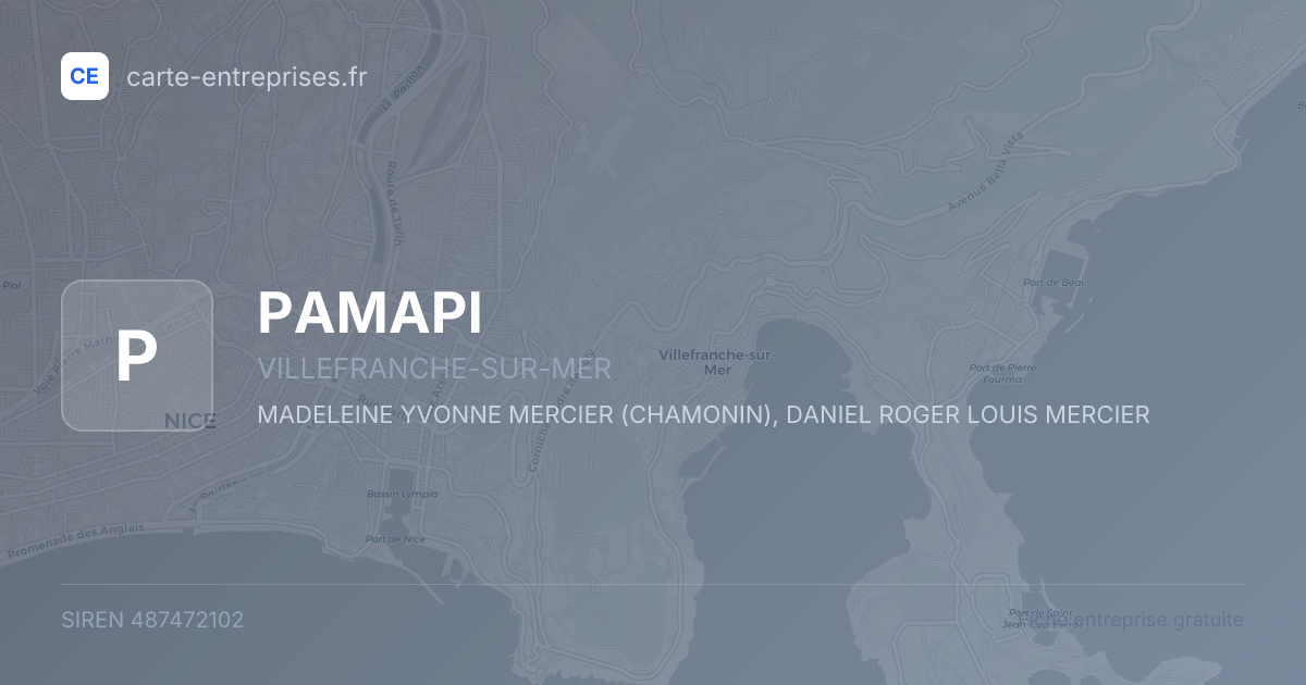 PAMAPI — 487472102 — fiche entreprise