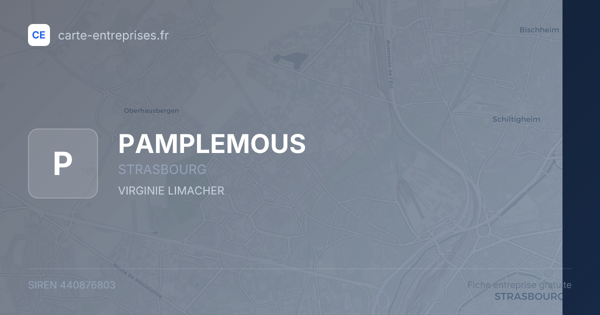 PAMPLEMOUS — 440876803 — fiche entreprise