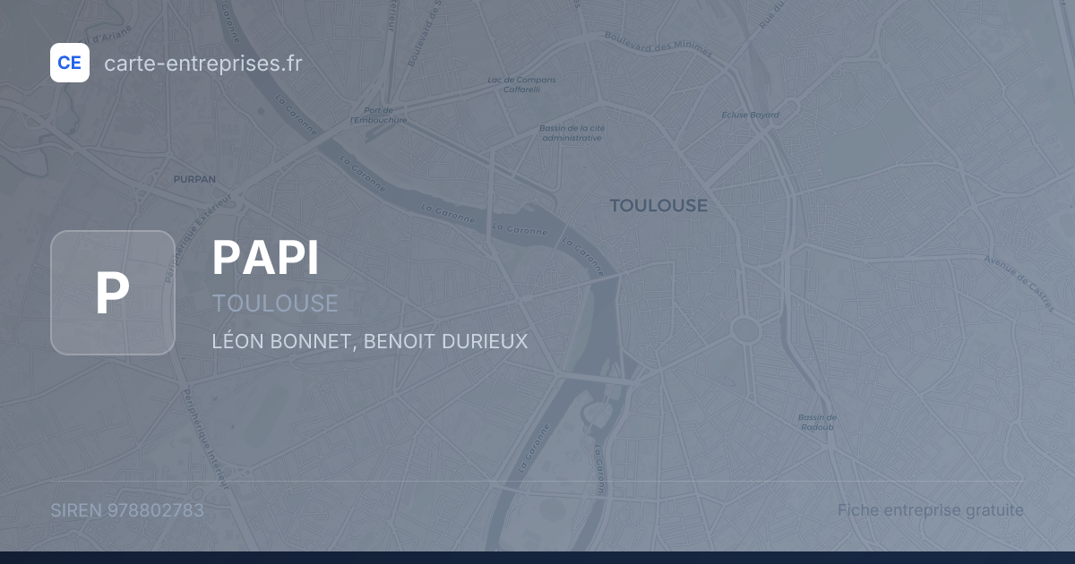 PAPI — 978802783 — fiche entreprise