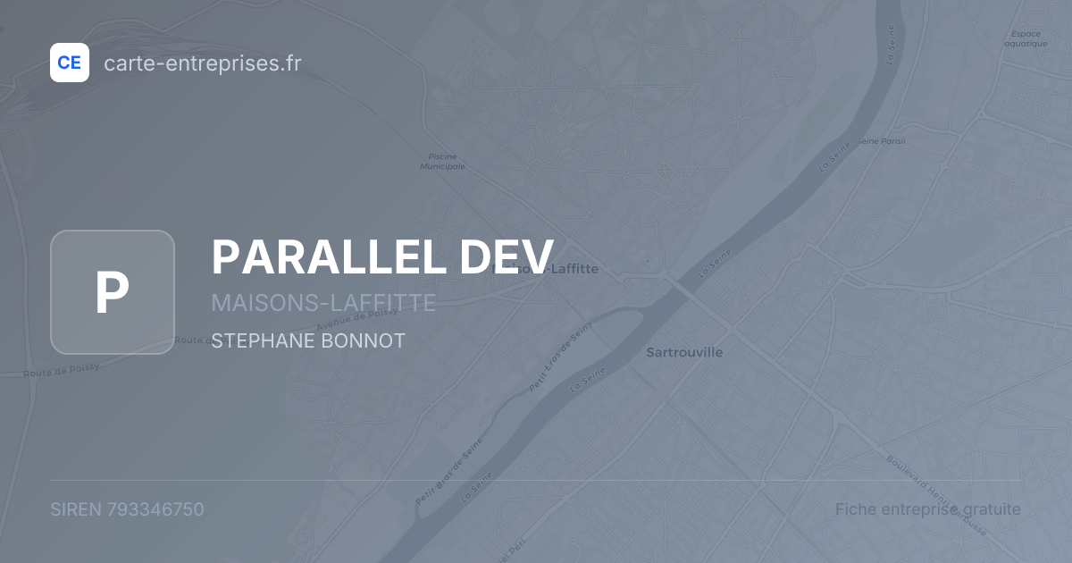 PARALLEL DEV — 793346750 — fiche entreprise