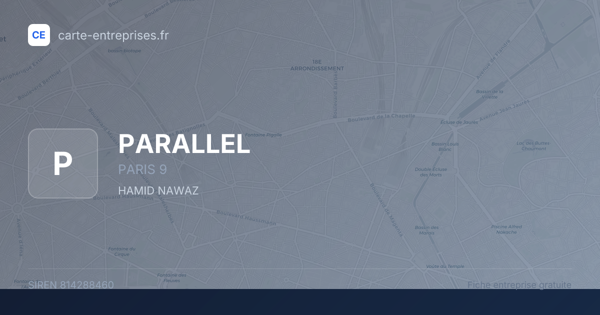 PARALLEL — 814288460 — fiche entreprise