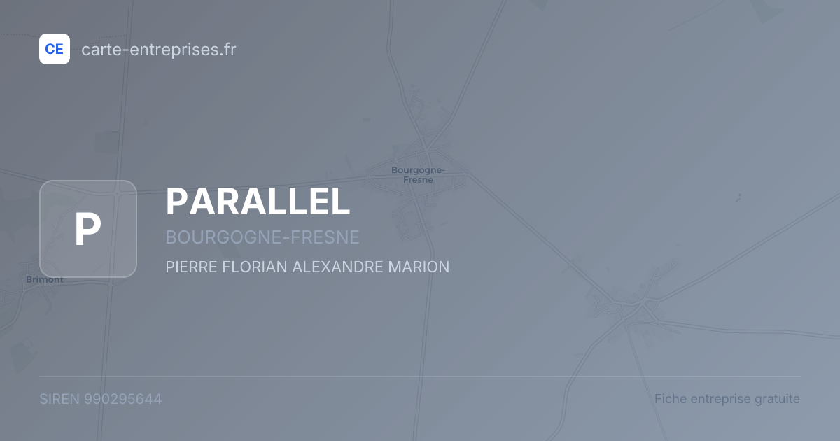 PARALLEL — 990295644 — fiche entreprise