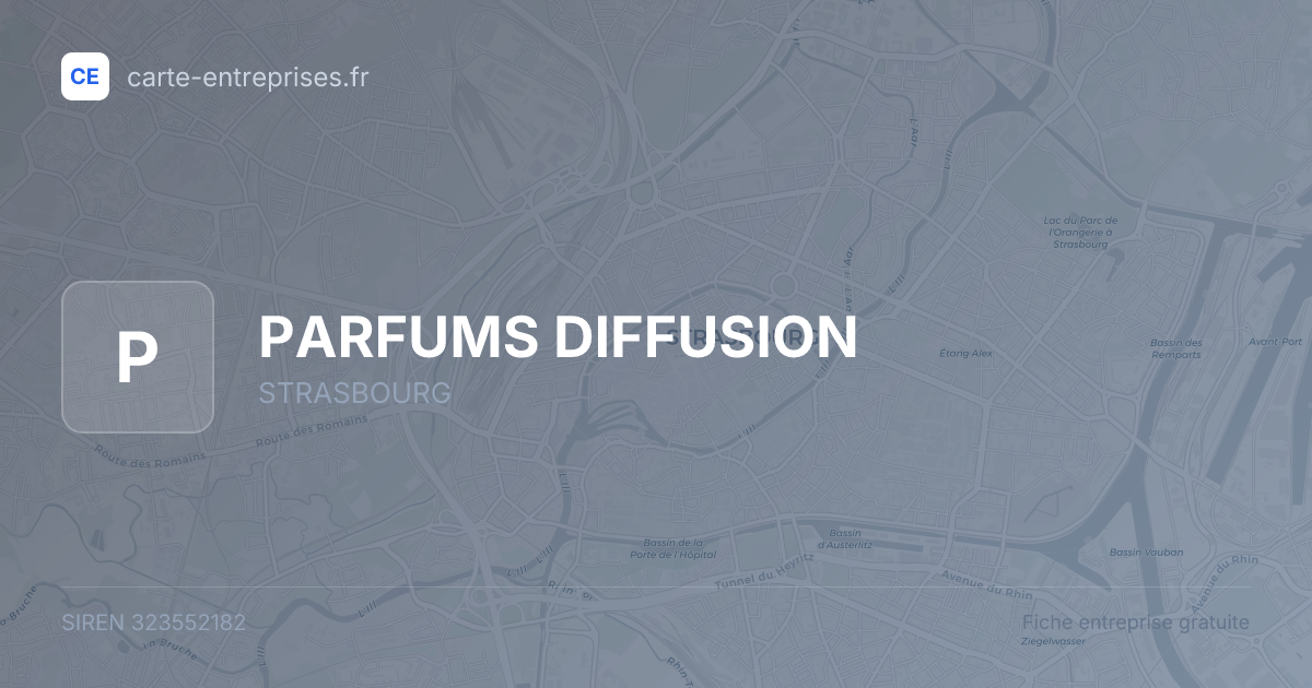 PARFUMS DIFFUSION — 323552182 — fiche entreprise