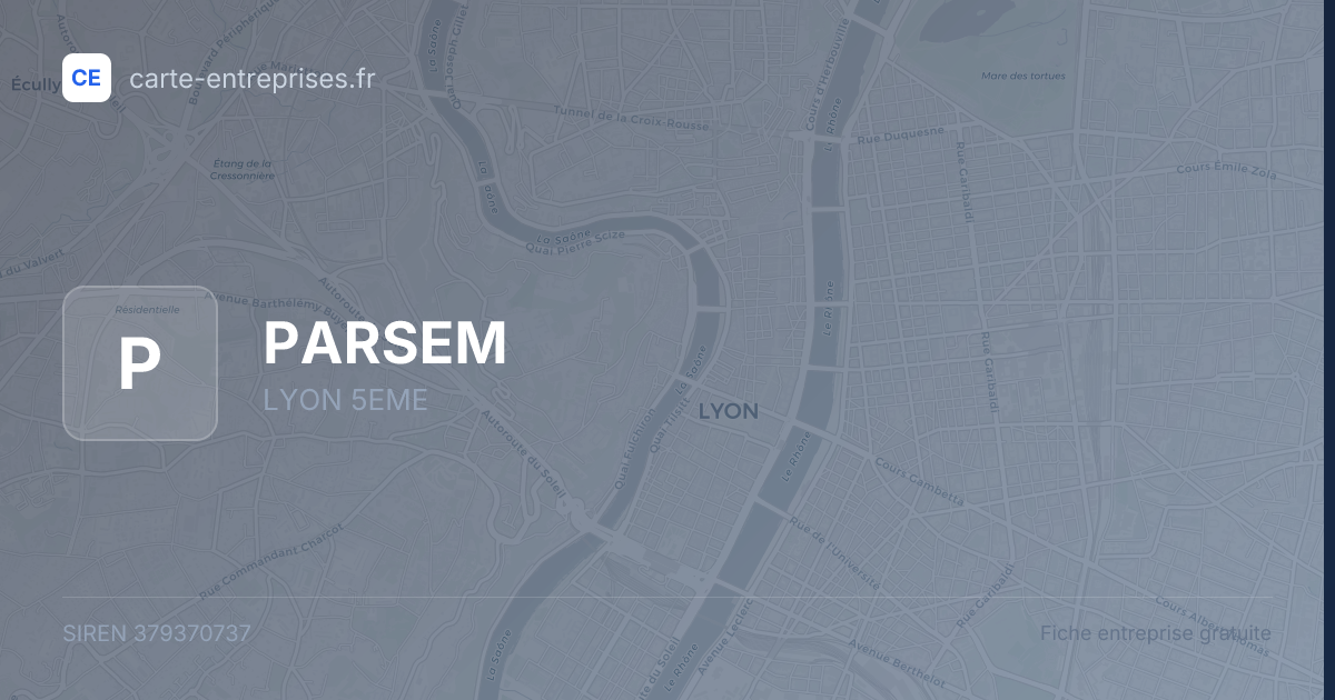PARSEM — 379370737 — fiche entreprise