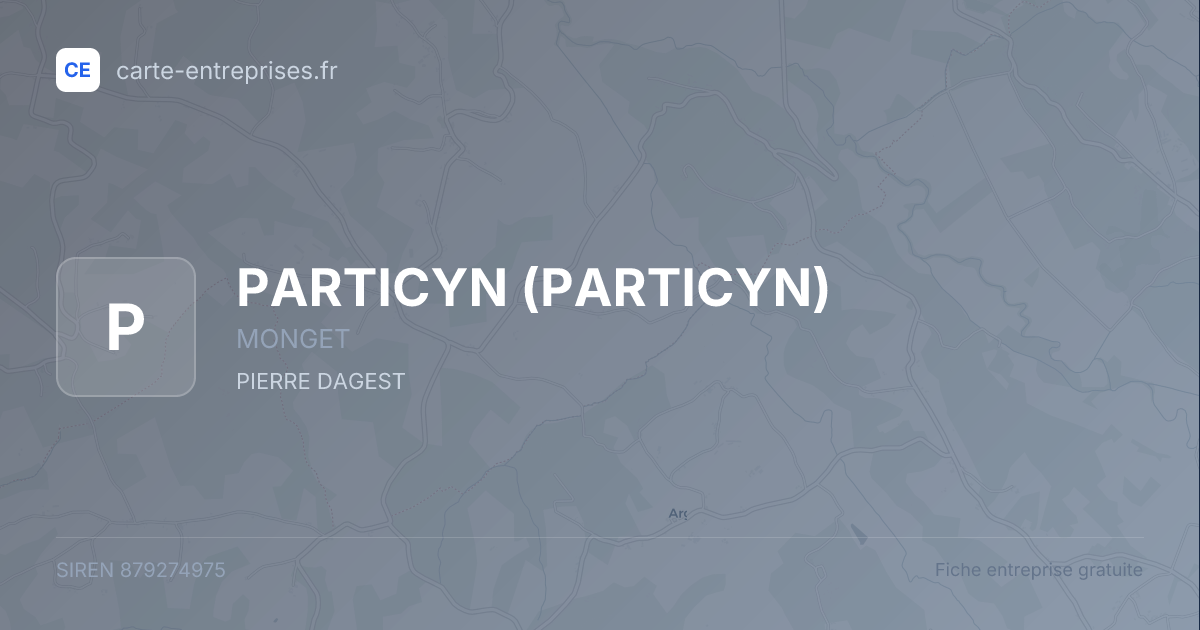 PARTICYN — 879274975 — fiche entreprise