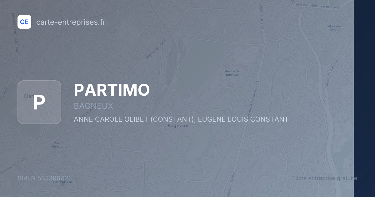 PARTIMO — 532396421 — fiche entreprise
