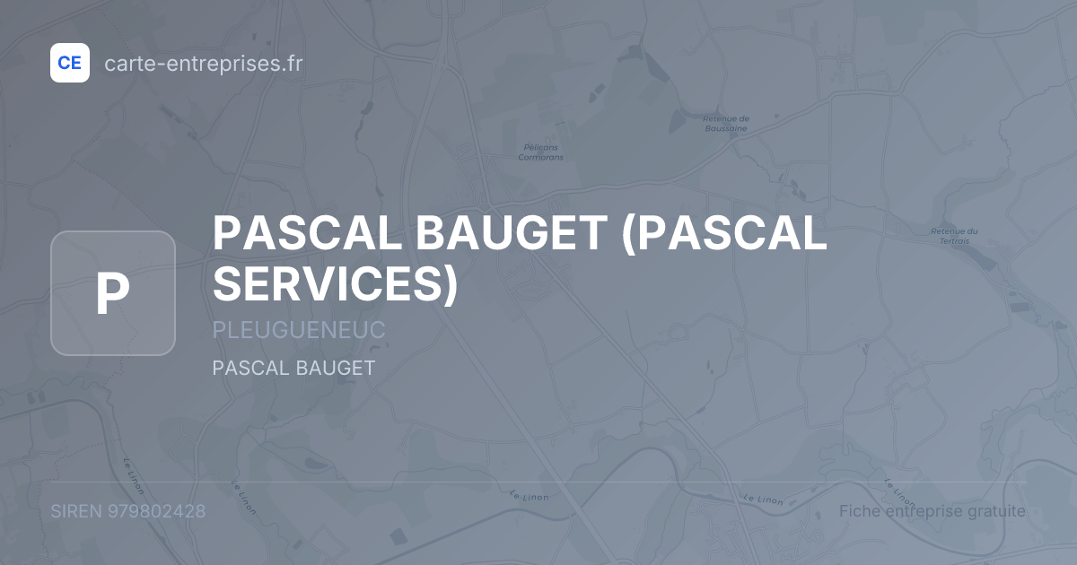 PASCAL BAUGET (PASCAL SERVICES) — 979802428 — fiche entreprise