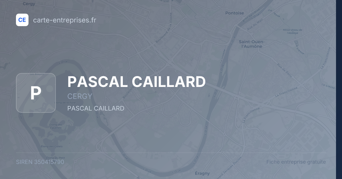 PASCAL CAILLARD — 350415790 — fiche entreprise