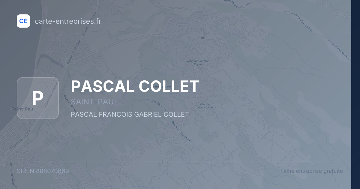 PASCAL COLLET — 888070869 — fiche entreprise