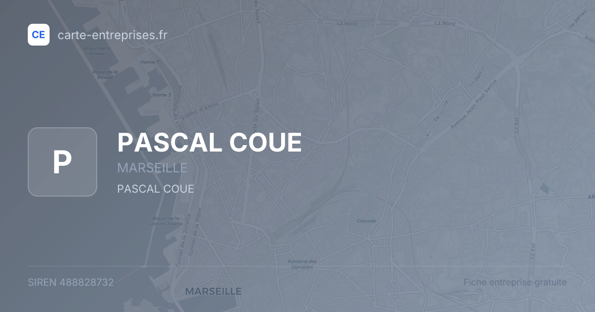 PASCAL COUE — 488828732 — fiche entreprise