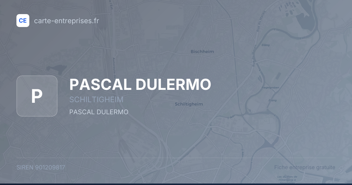 PASCAL DULERMO — 901209817 — fiche entreprise