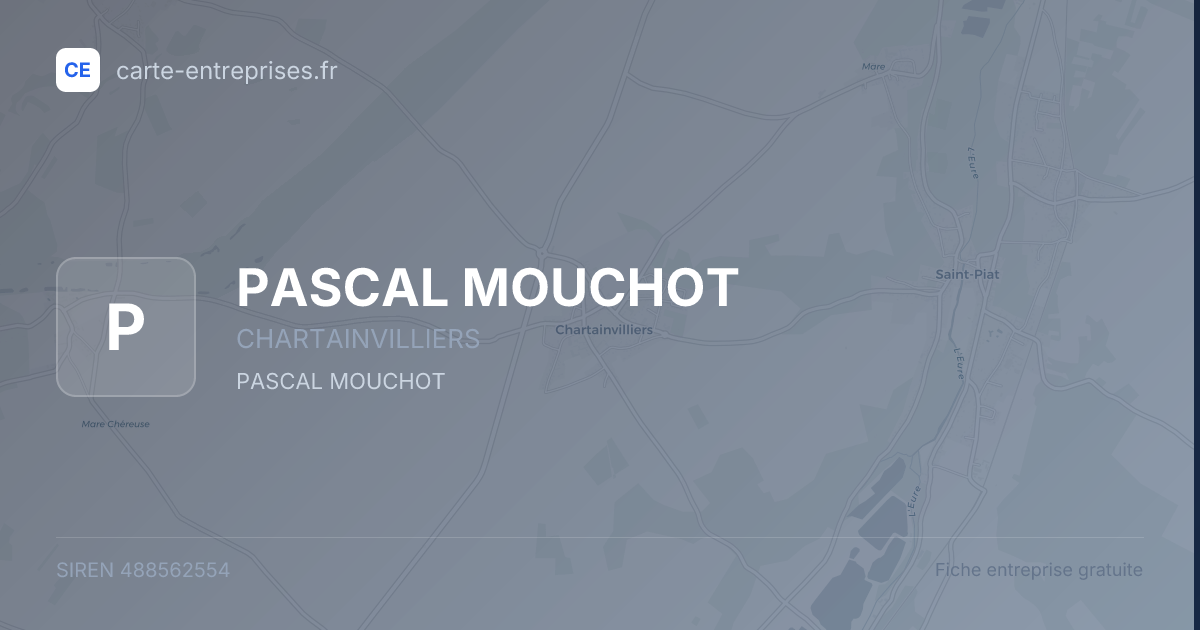 PASCAL MOUCHOT — 488562554 — fiche entreprise