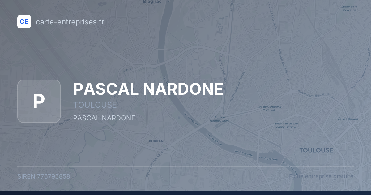 PASCAL NARDONE — 776795858 — fiche entreprise