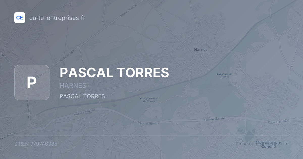 PASCAL TORRES — 979746385 — fiche entreprise