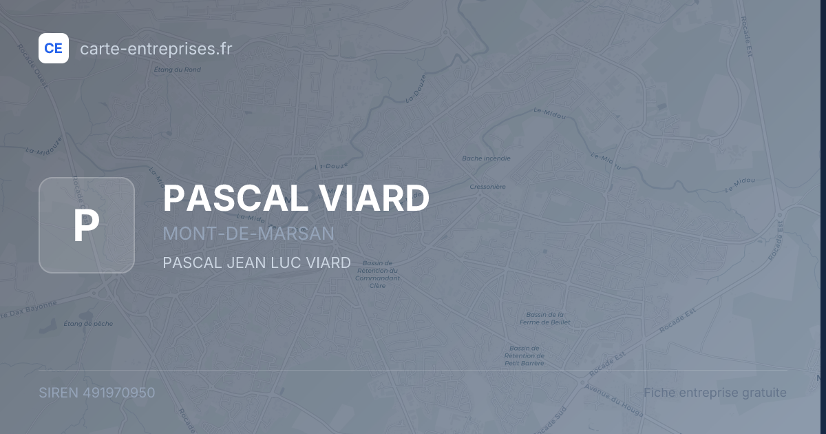PASCAL VIARD — 491970950 — fiche entreprise