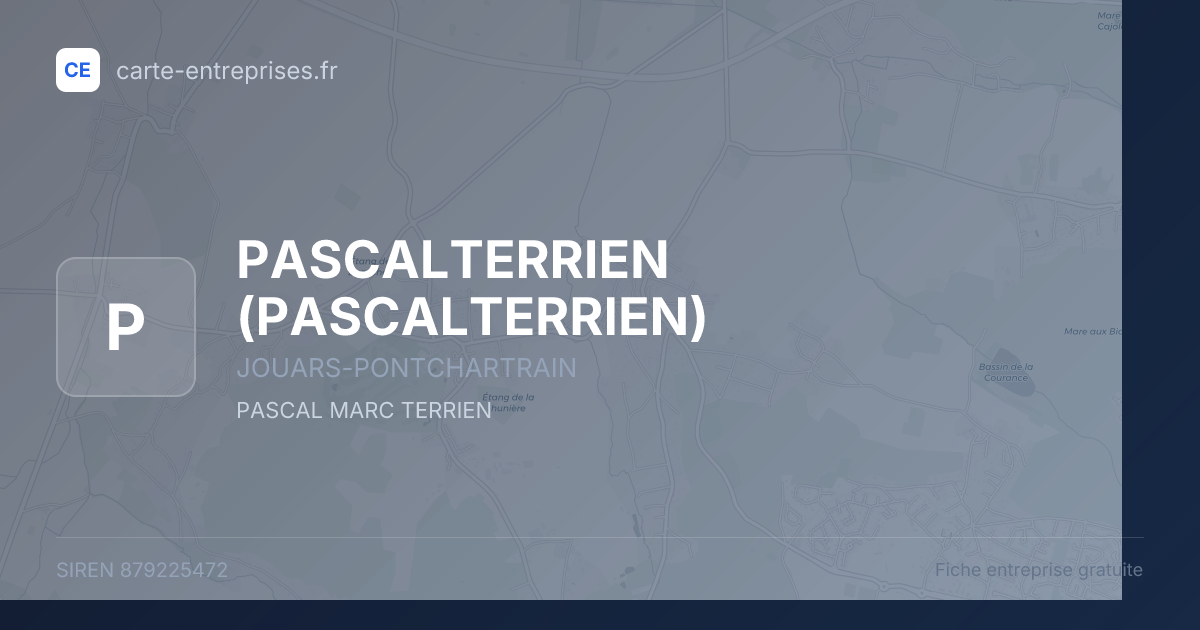 PASCALTERRIEN — 879225472 — fiche entreprise