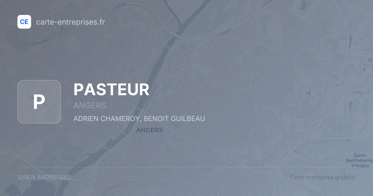 PASTEUR — 840697668 — fiche entreprise
