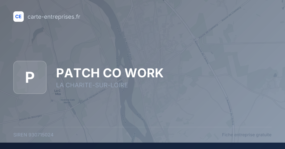 PATCH CO WORK — 930715024 — fiche entreprise